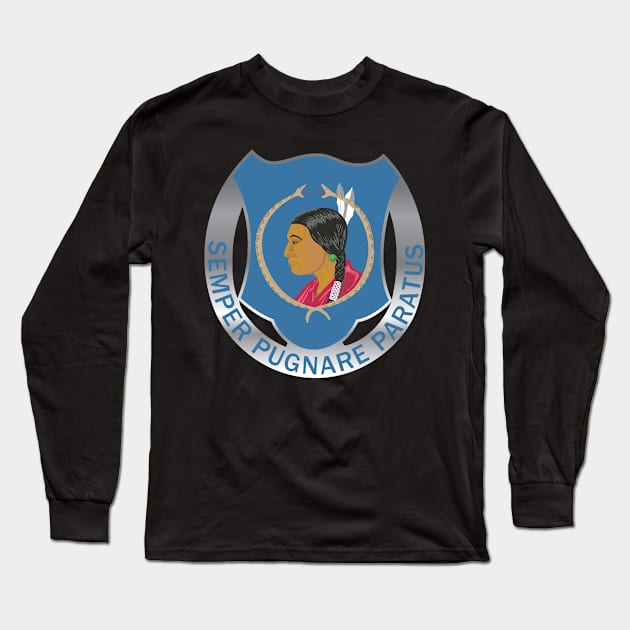 418th Infantry Regiment - DUI wo Txt X 300 Long Sleeve T-Shirt by twix123844